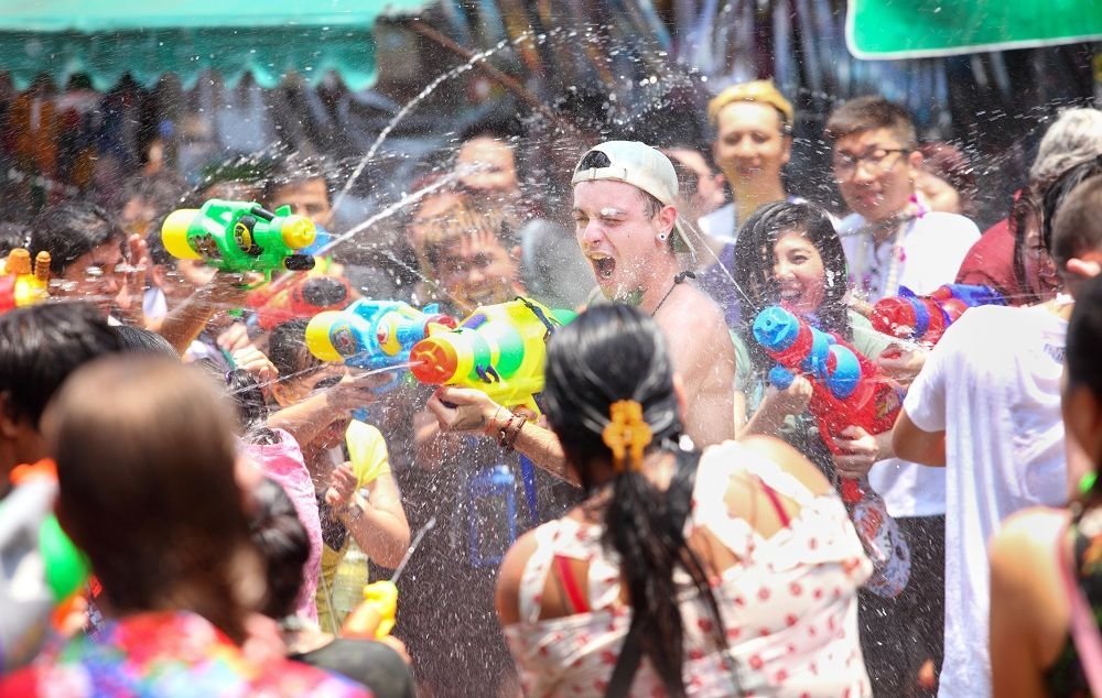 Songkran o Año Nuevo Tailandés