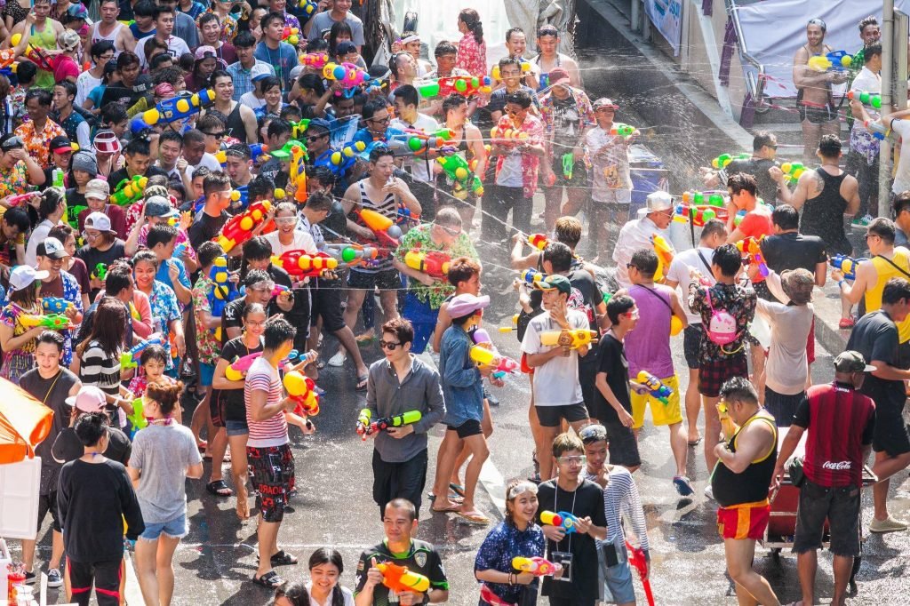 Songkran o Año Nuevo Tailandés