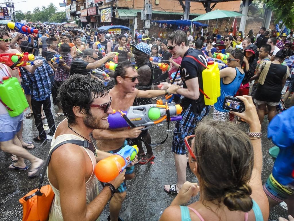 Songkran o Año Nuevo Tailandés