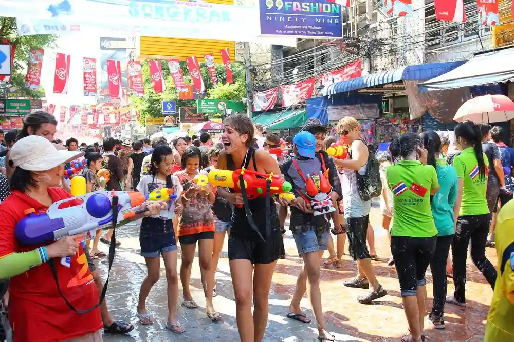 Songkran o Año Nuevo Tailandés
