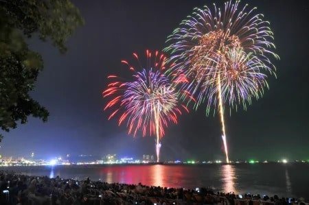 Festival de fuegos artificiales de Pattaya