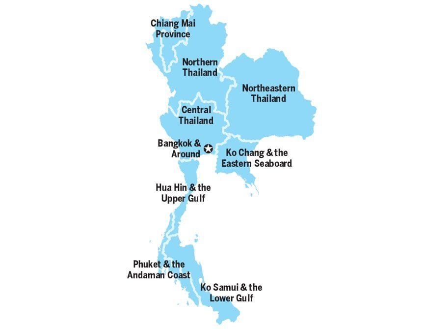 Regiones de Tailandia